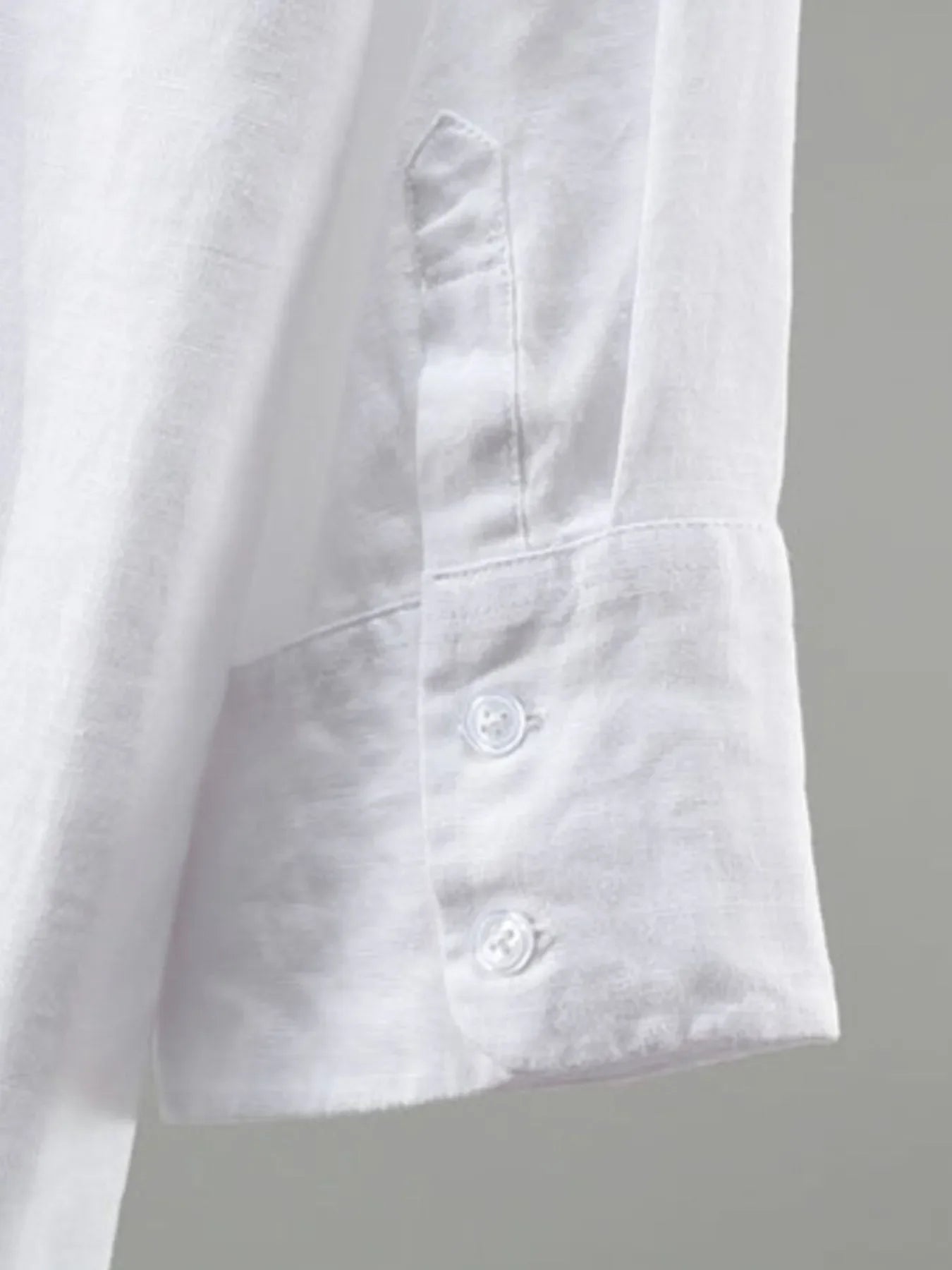 Men's Plus Size Button Up Long Sleeve Shirt