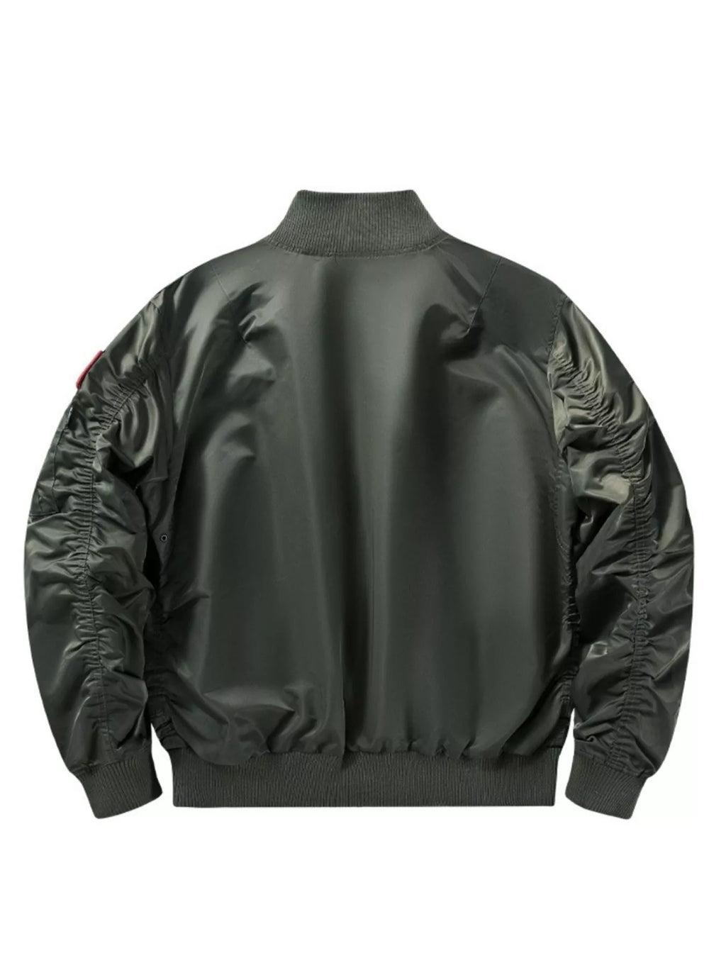Men's Full Size Zip Up Long Sleeve Jacket Plus Size
