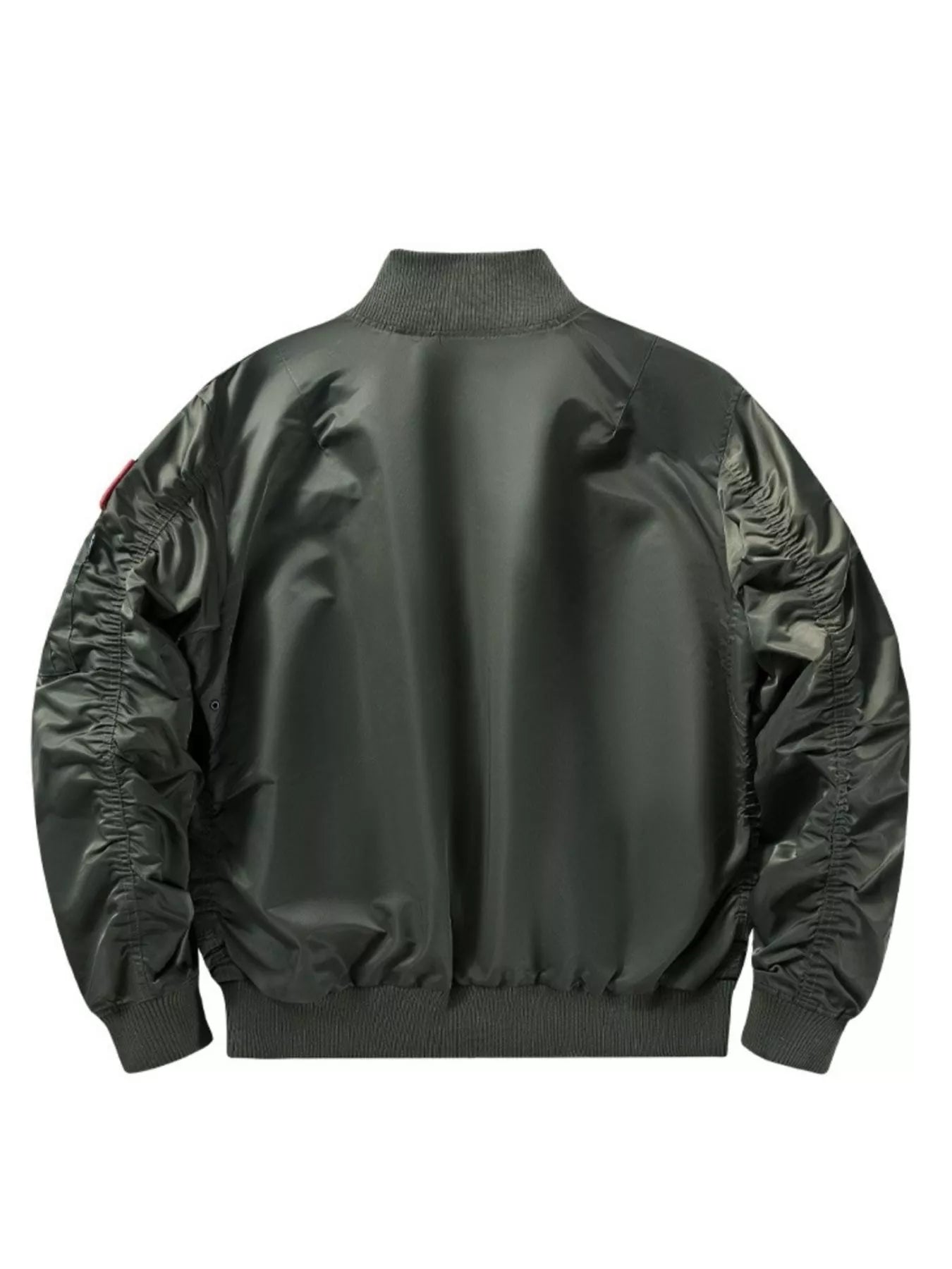 Men's Full Size Zip Up Long Sleeve Jacket Plus Size