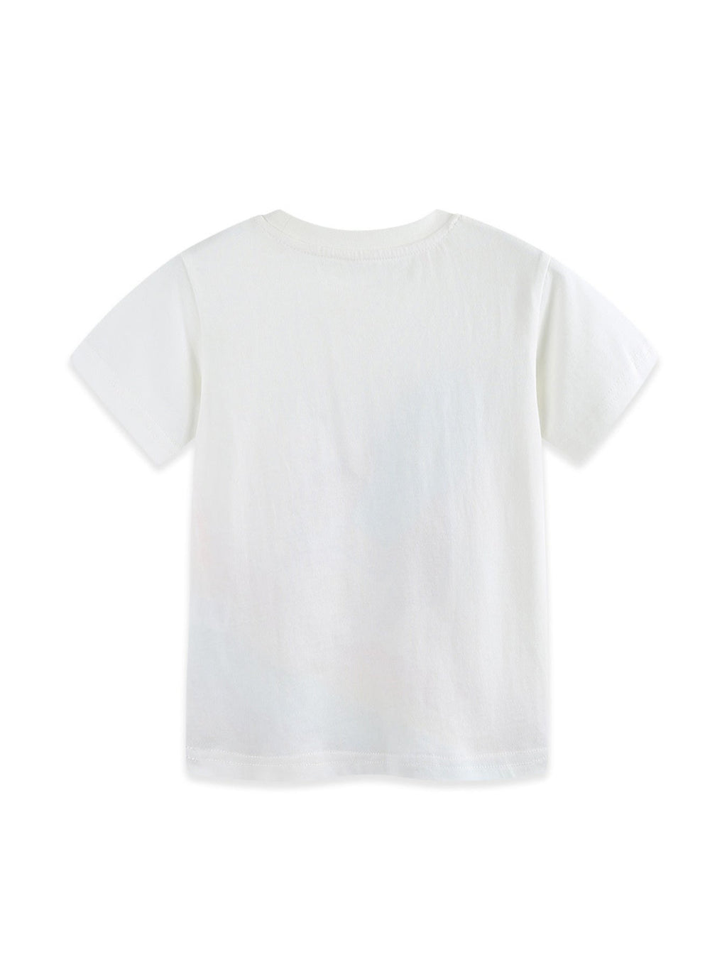 Children's Rocket Rainbow Graphic Short Sleeve T-Shirt