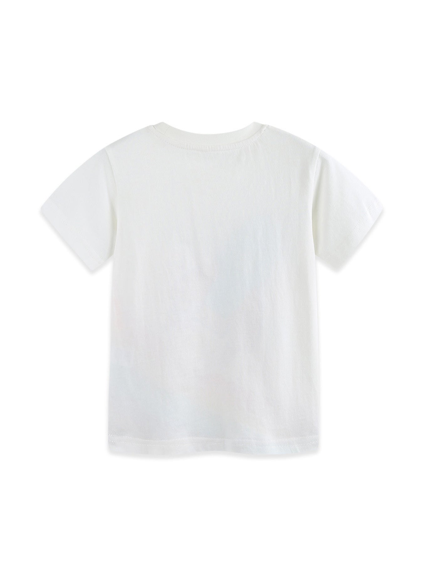 Children's Rocket Rainbow Graphic Short Sleeve T-Shirt