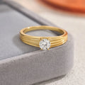 925 Sterling Silver Moissanite Ring