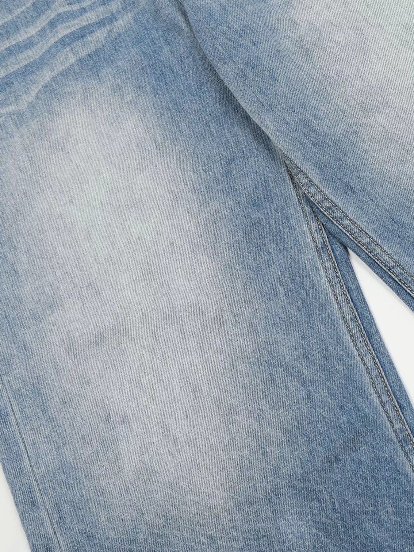Men's Wide Leg Wash Jeans