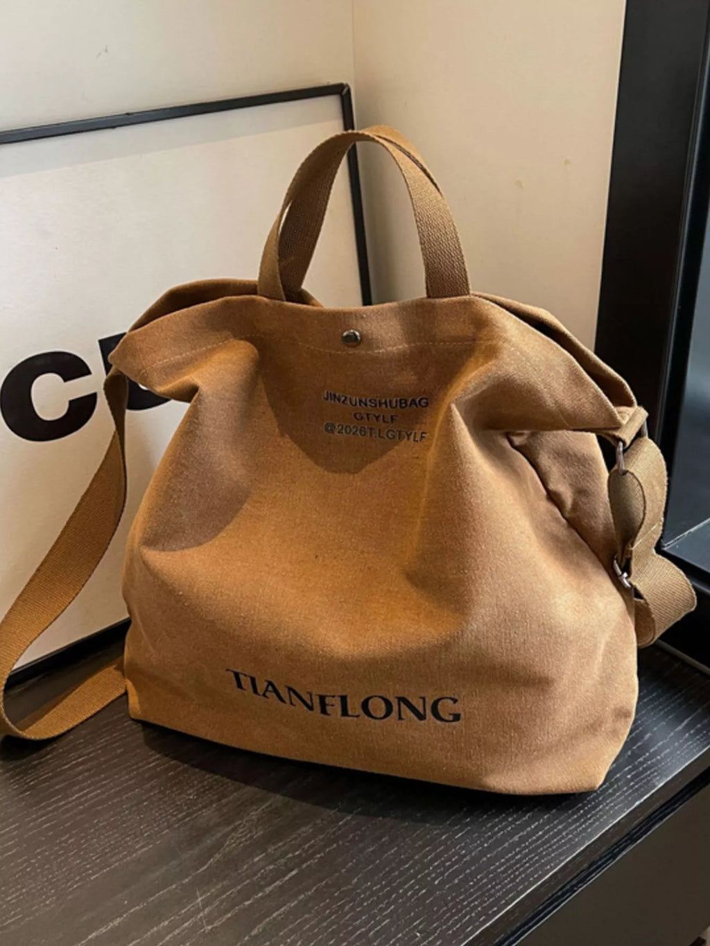 Casual Canvas Handbag