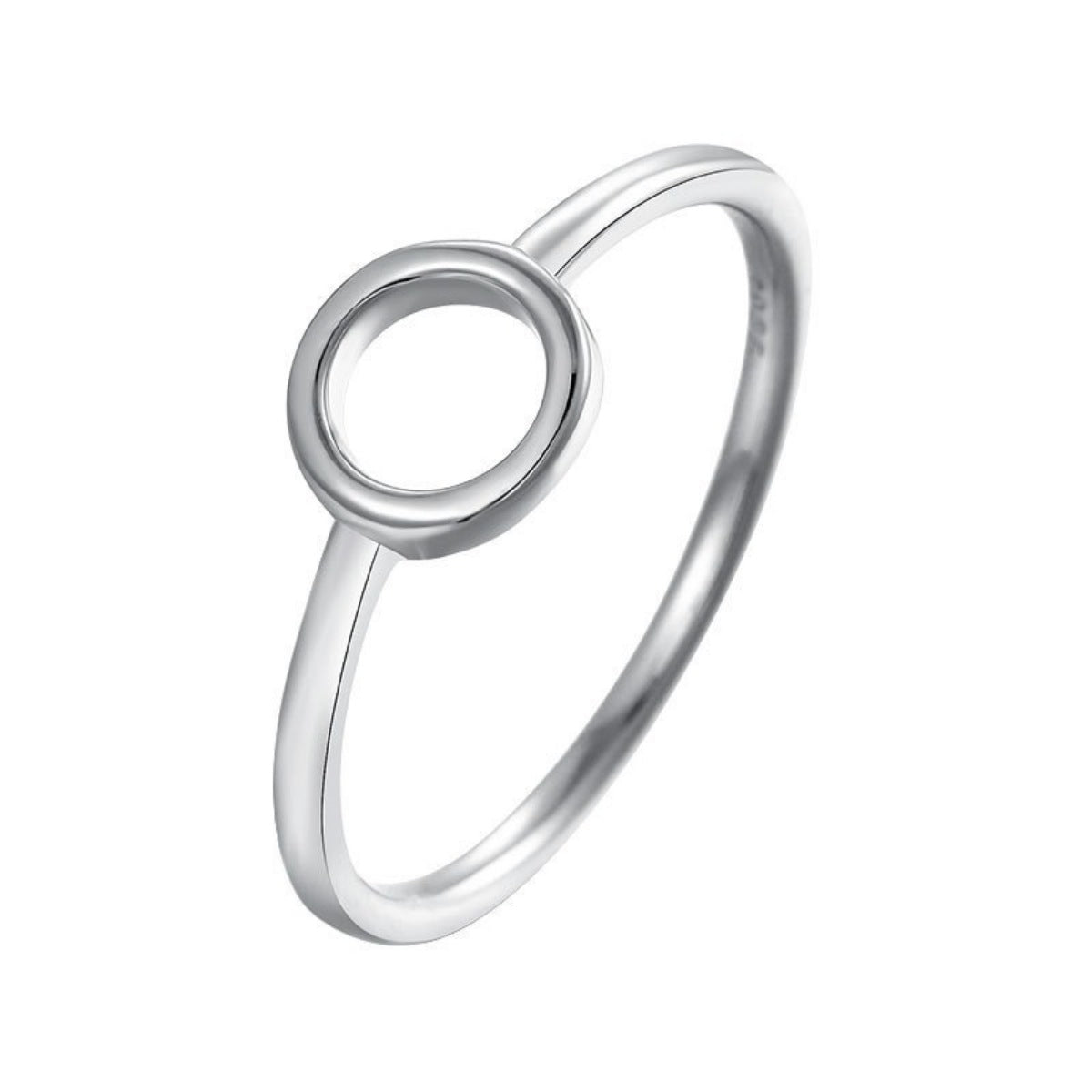 925 Sterling Silver Circle Ring