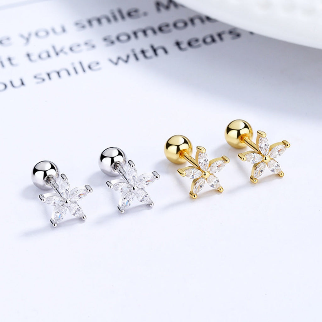 Flower Stud Earrings