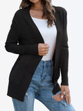 Open Front Knit Cardigan