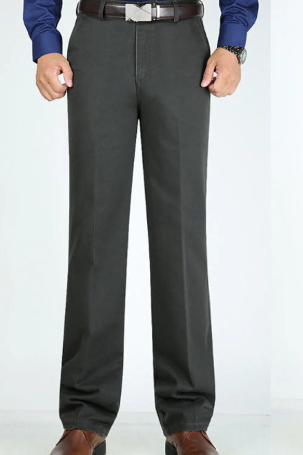 Men's Basic style Pocketed Pants