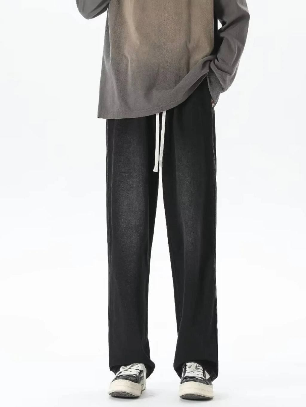Men's Full Size Gradient Wash Loose Fit Jeans Plus Size