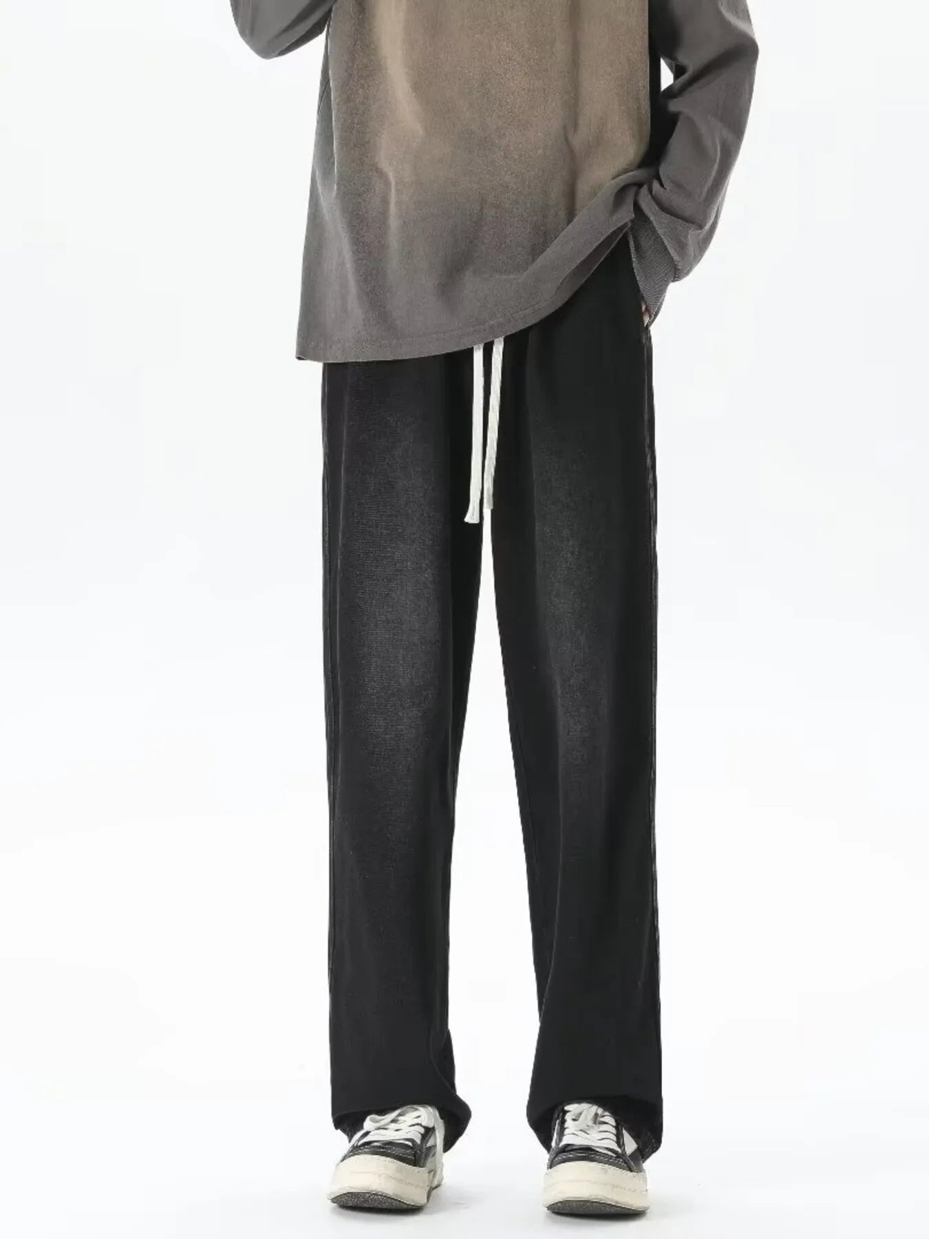 Men's Full Size Gradient Wash Loose Fit Jeans Plus Size