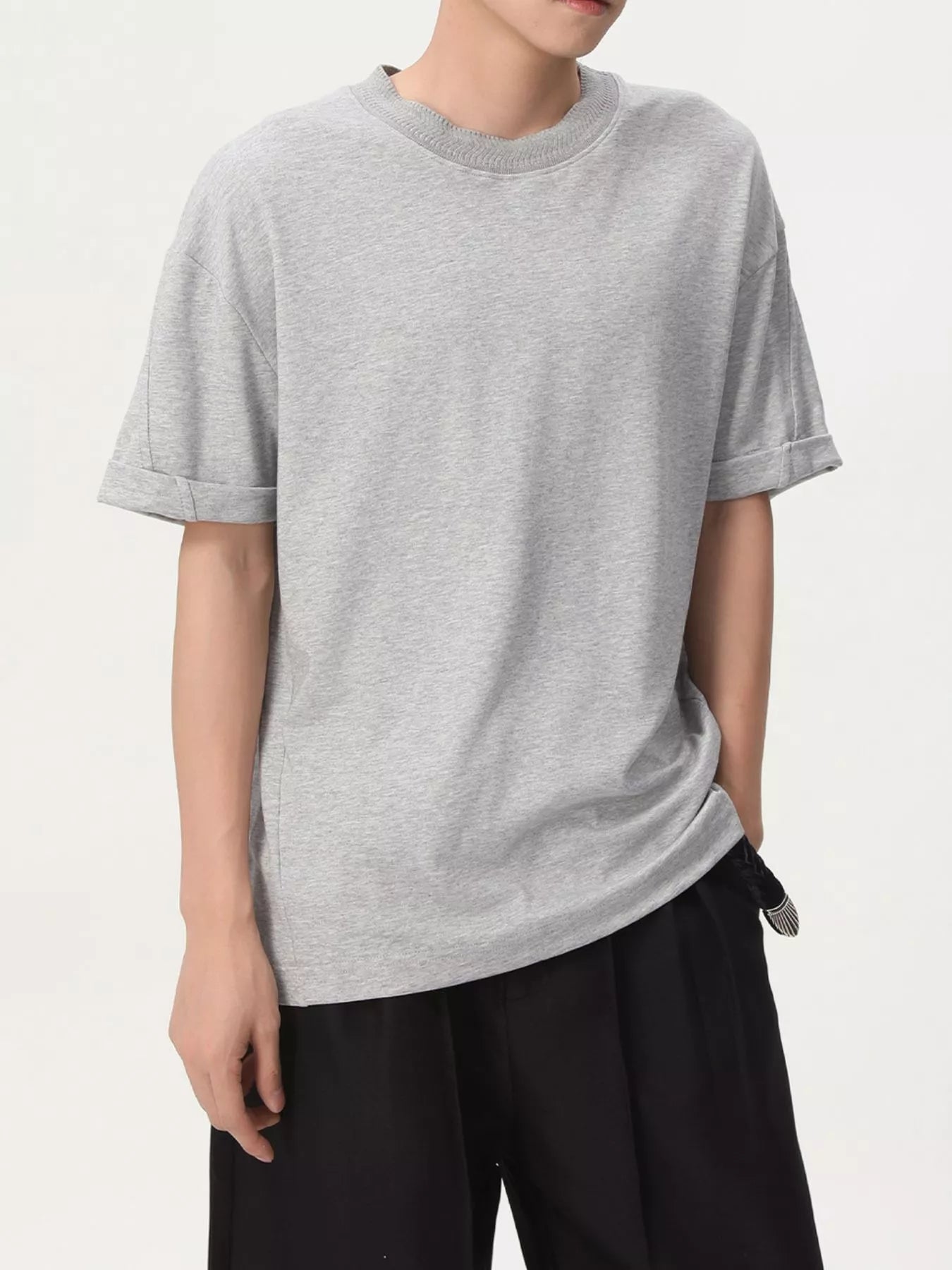 Men's Round Neck Short Sleeve T-Shirt