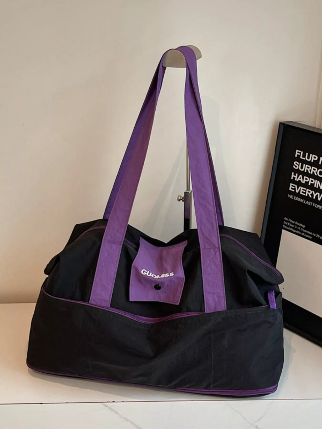 Two-Tone Lightweight Travel Bag
