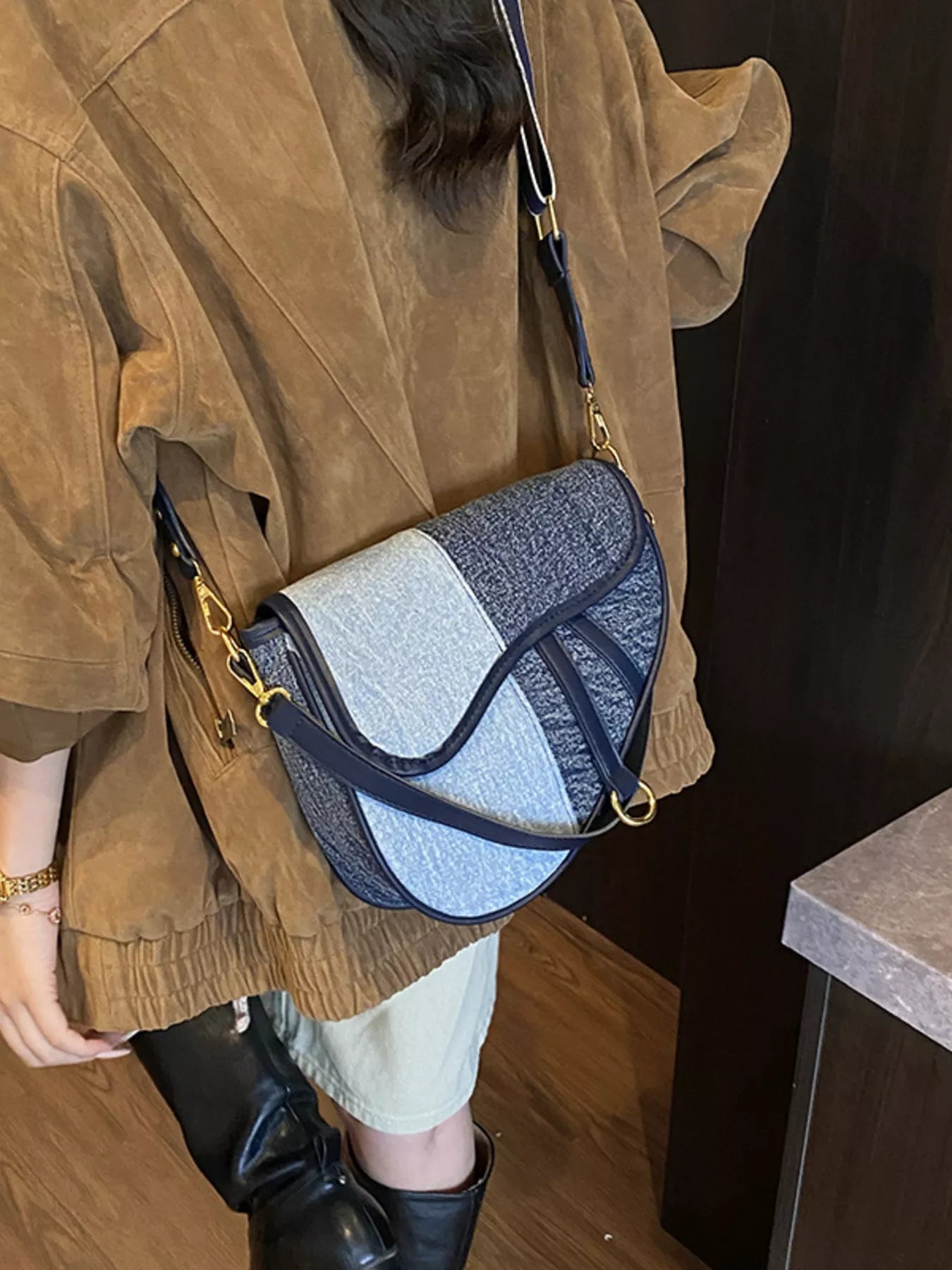 Adjustable Strap Crossbody Bag
