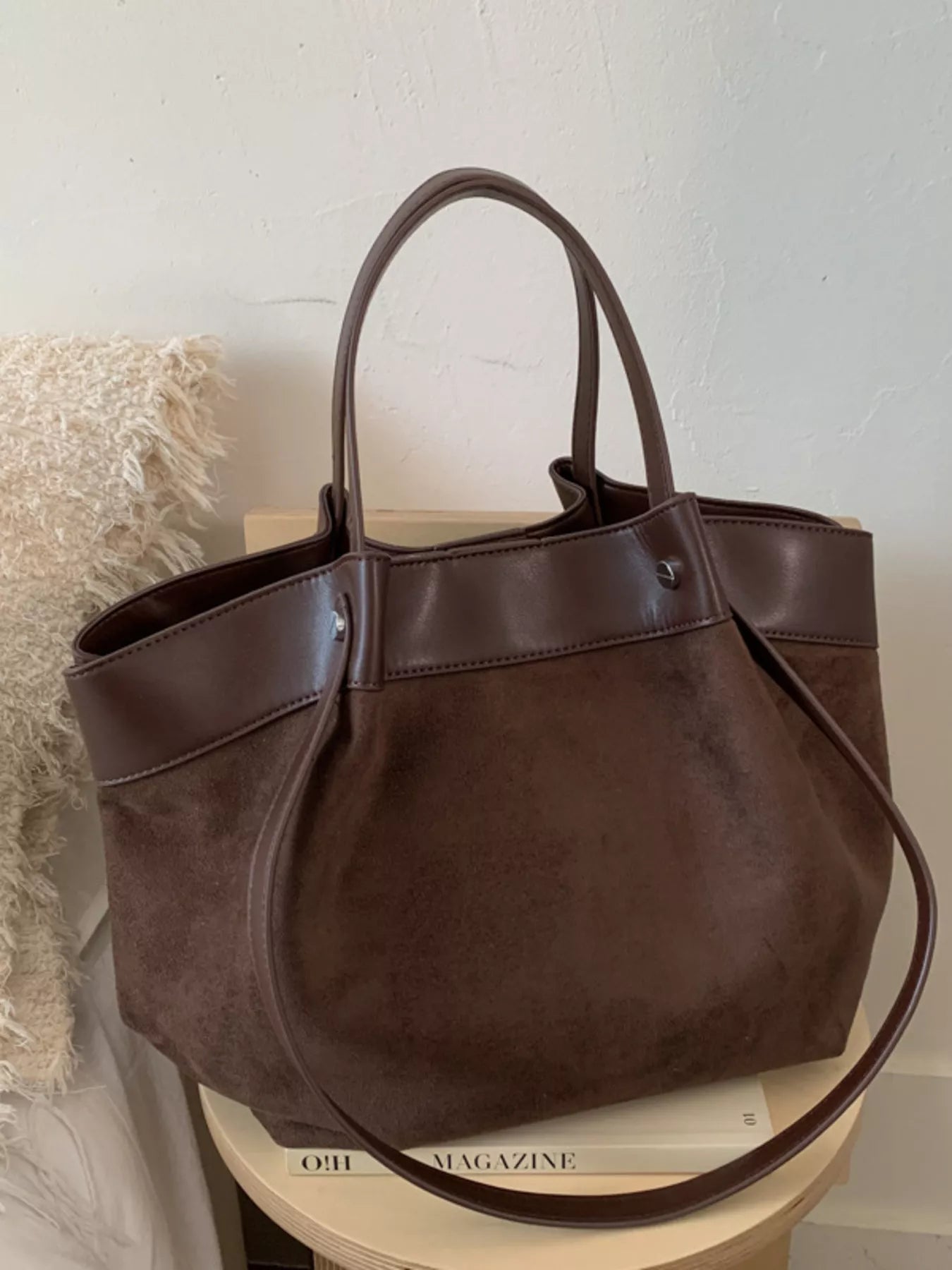 Lightweight Classic Color Tote Bag
