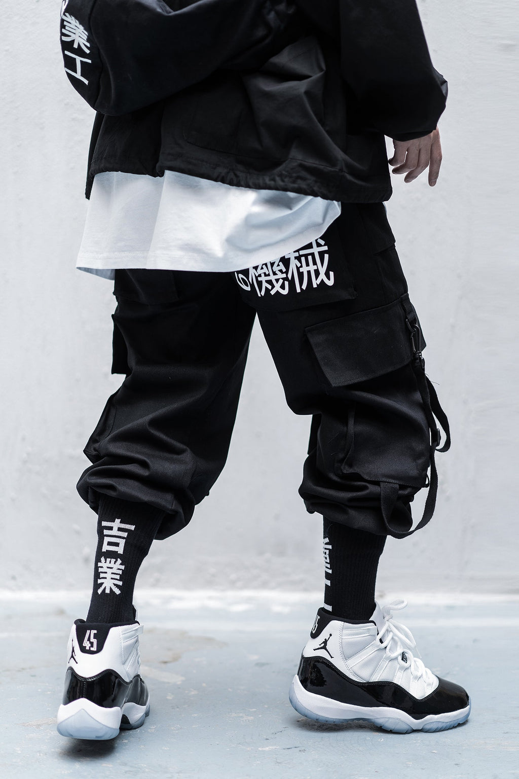 HiP5 Black 09 I-Tech Cargo Pants