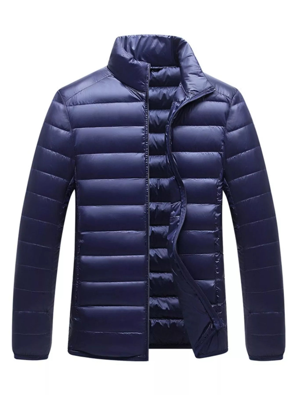 Men's Plus Size Lightweight Packable Puffer Jacket
