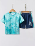 Children's Tie-Dye Quick-Dry Activewear Set