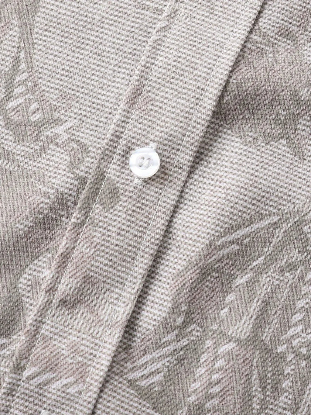 Men's Vintage Print Short Sleeve Casual Shirt