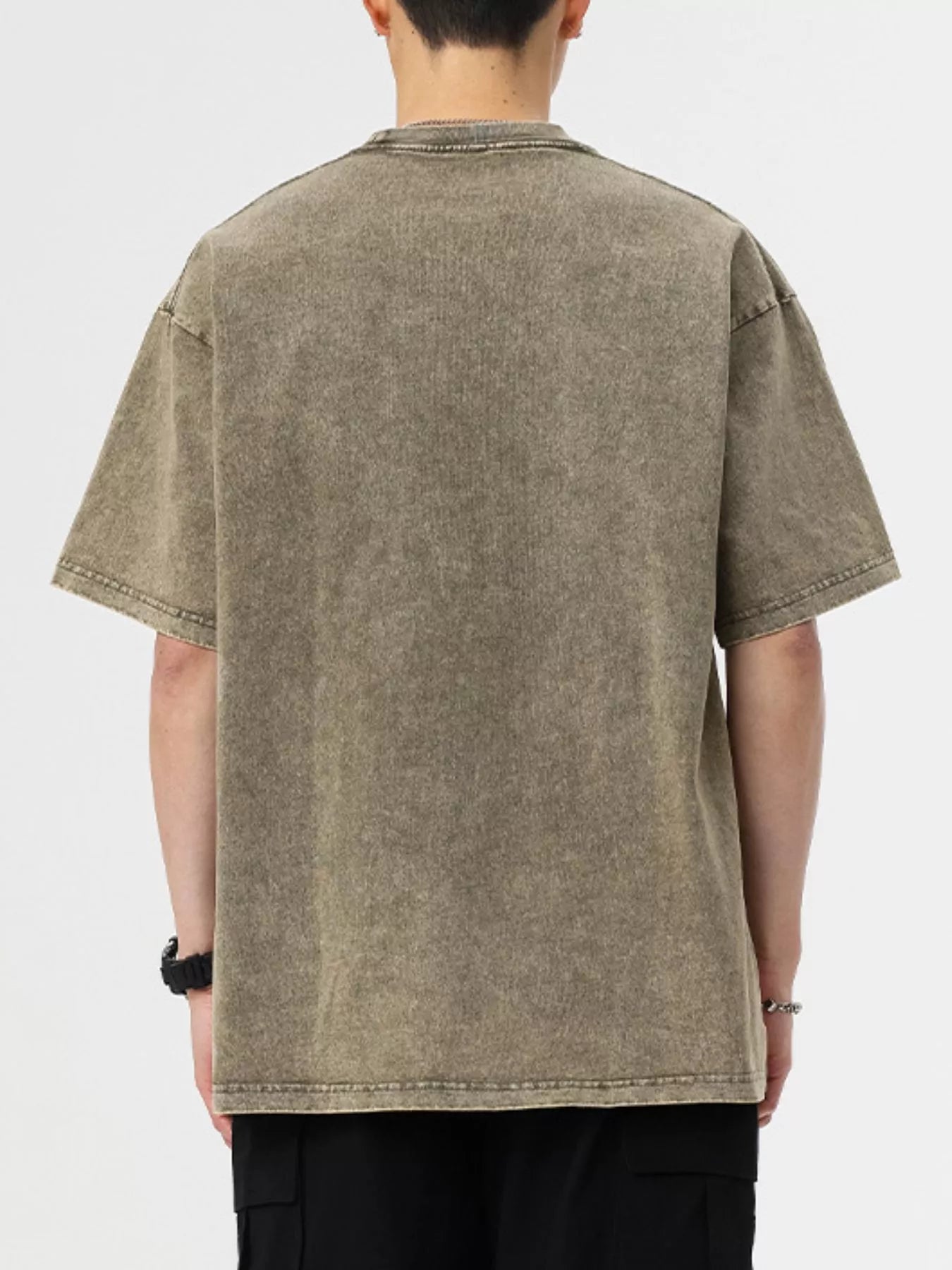 Men's Vintage Washed Oversized T-Shirt