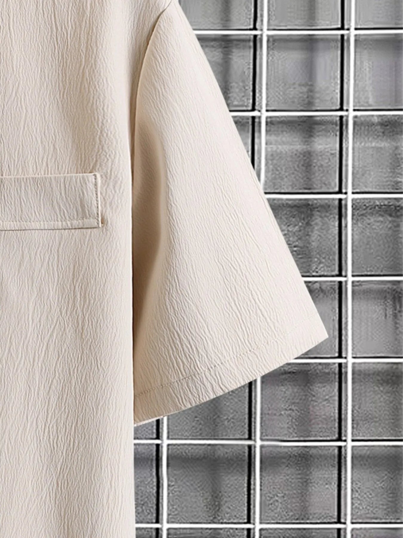 Men's Button Up Short Sleeve Shirt