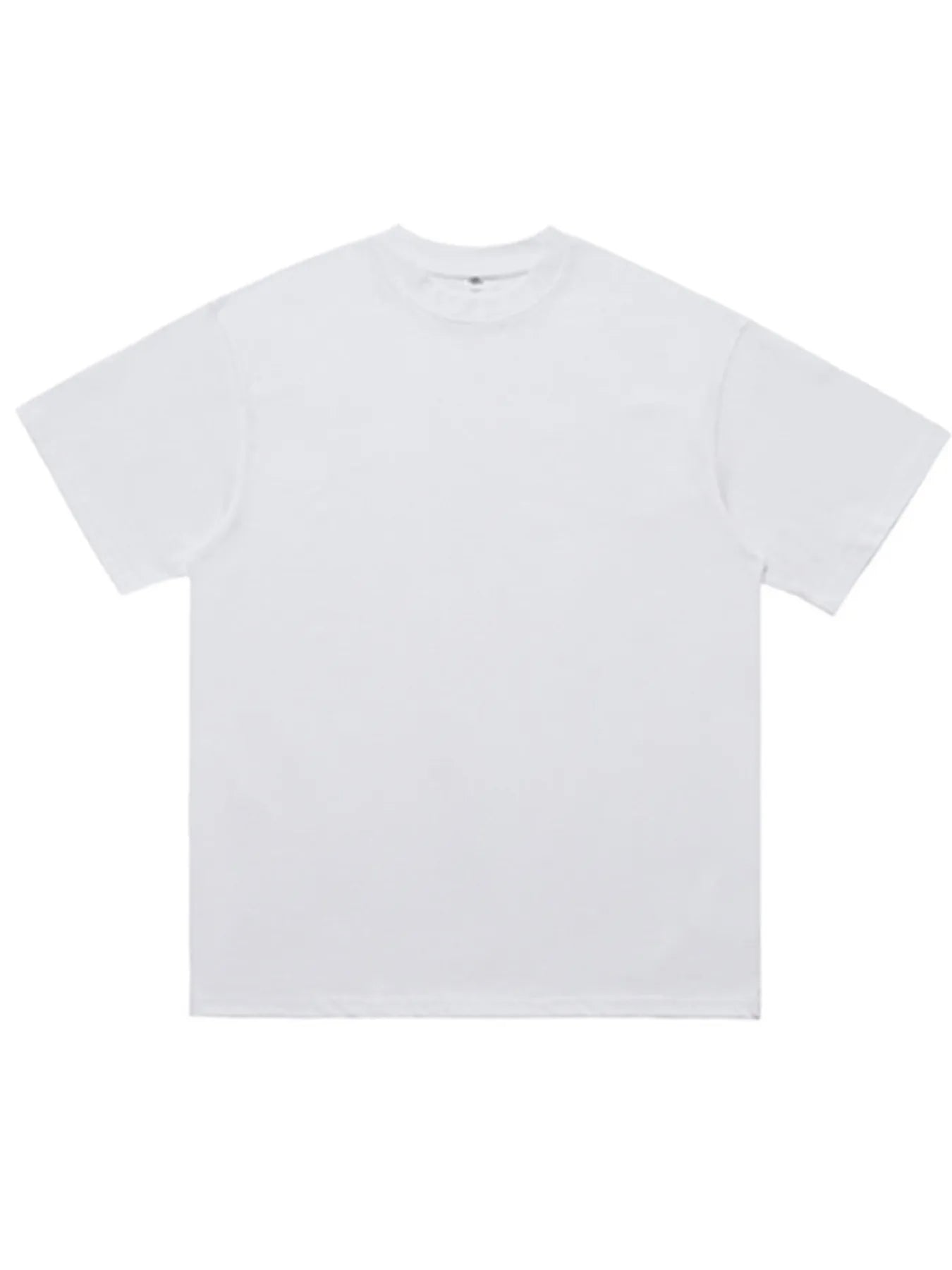 Men's Round Neck Oversized Cotton T-Shirt