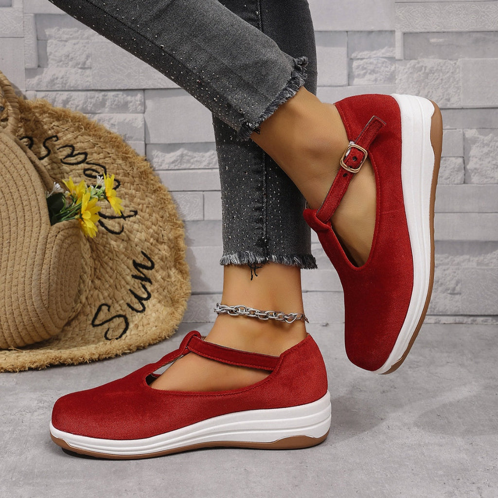 Round Toe Slip-Ons