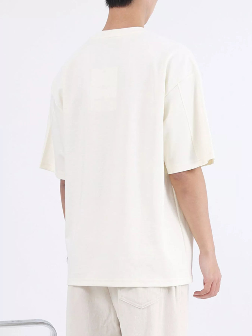 Men's Plus Size Half Sleeve Oversized T-Shirt