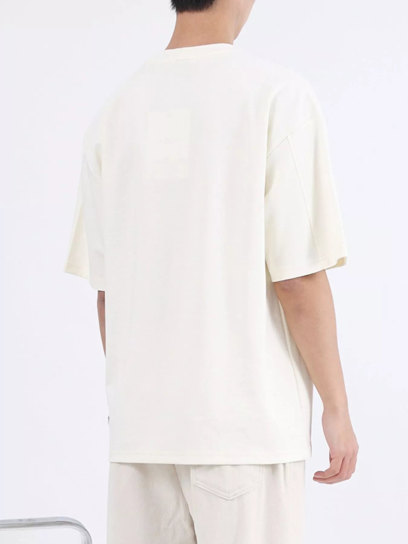 Men's Plus Size Half Sleeve Oversized T-Shirt
