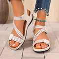 Open Toe Wedge Sandals