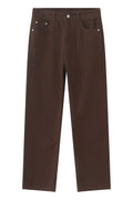 Straight Leg Jeans with Pockets