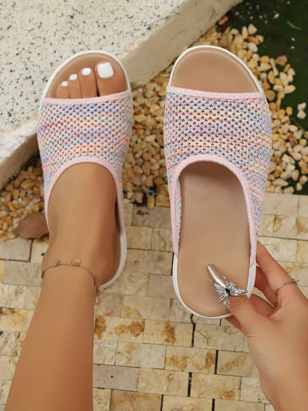 Open Toe Platform Sandals