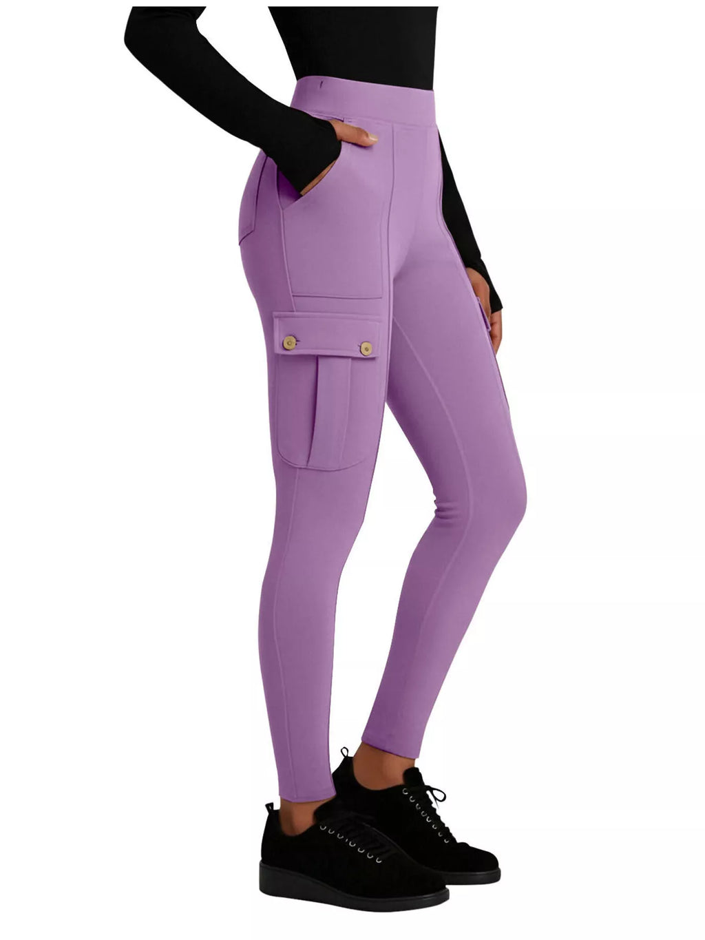 High Waist Active Pants