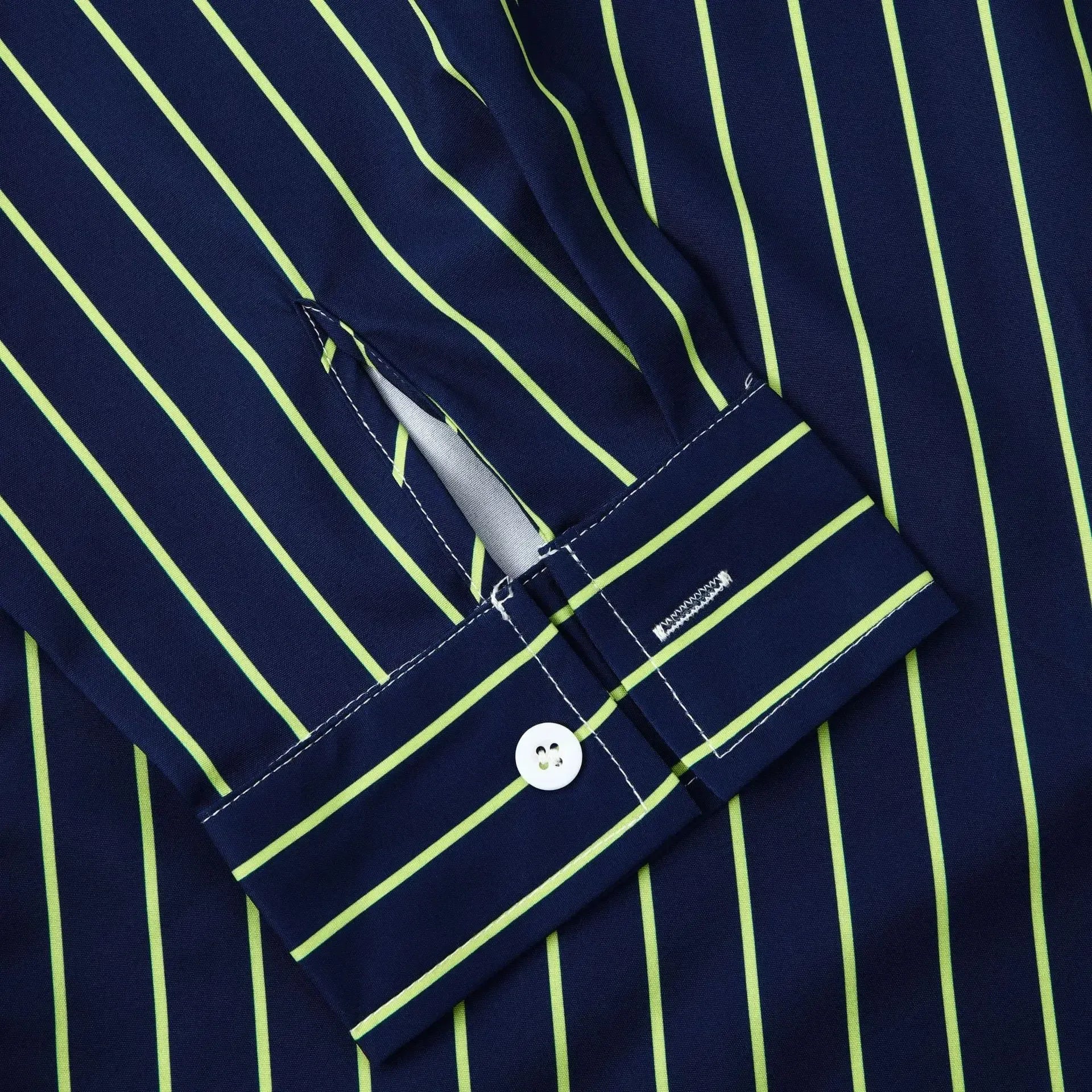 Men's Striped Button-Down Shirt