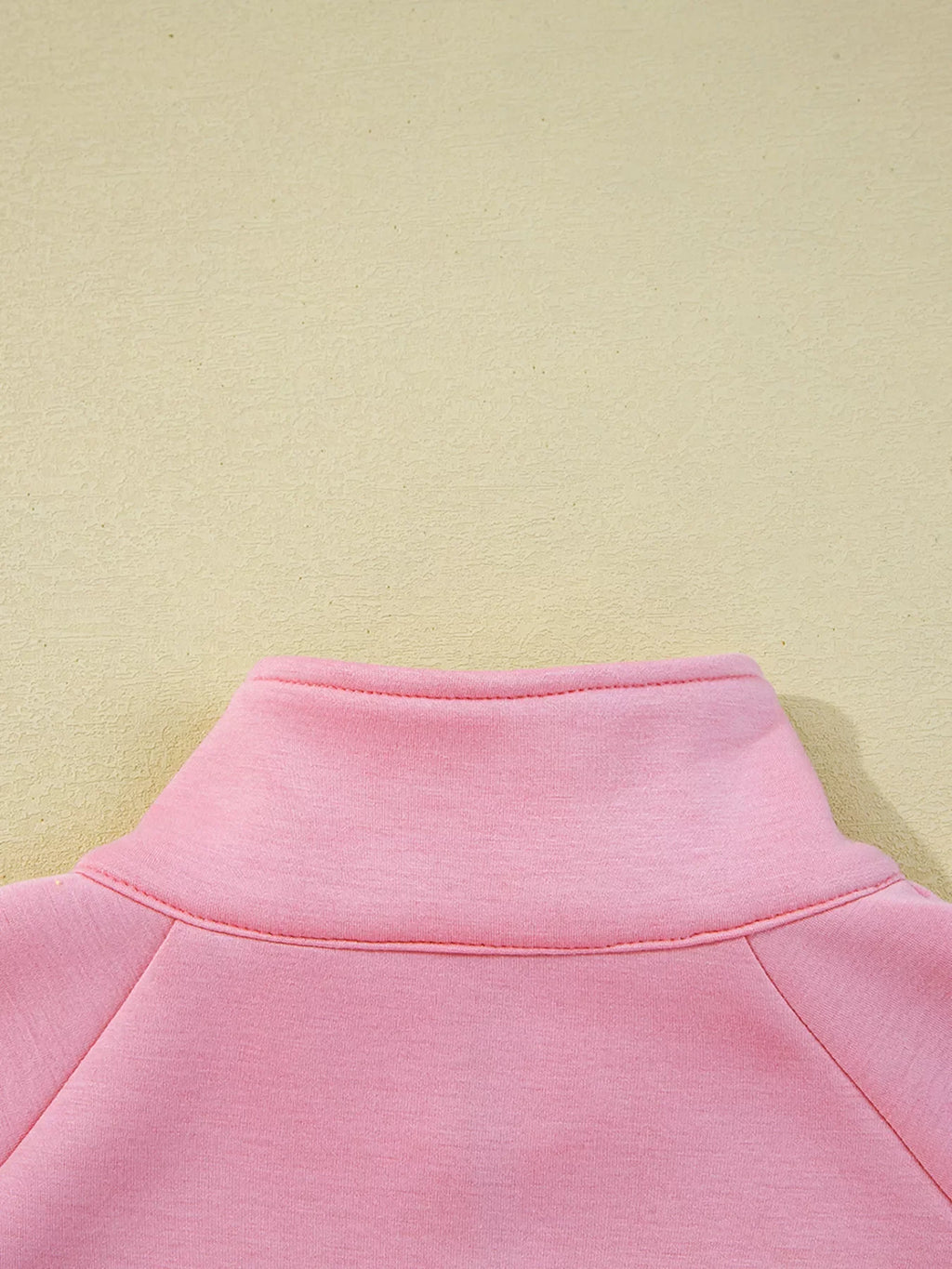 Half Zip Long Sleeve Top and Mini Skirt 2pcs Outfit