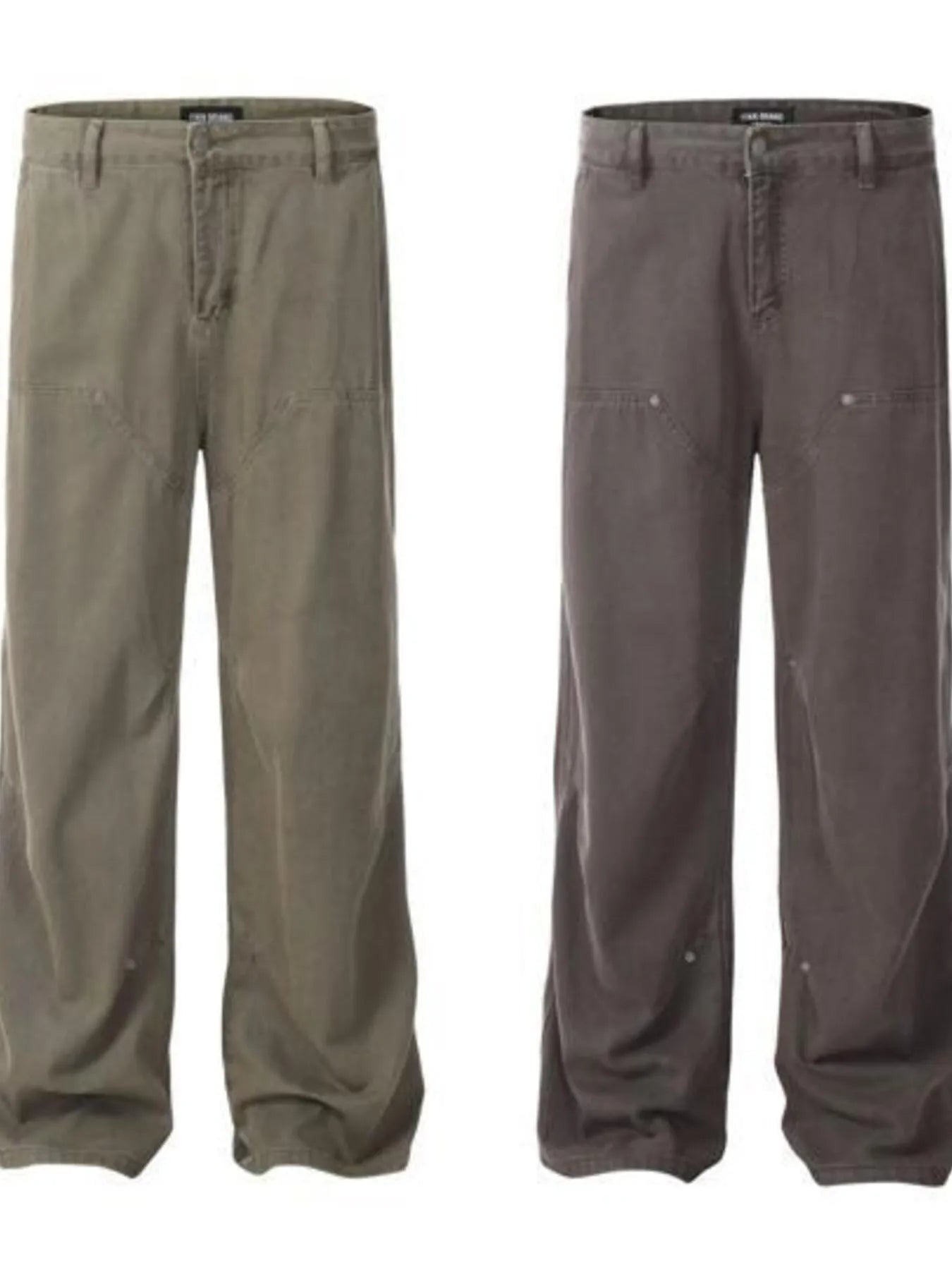 Men's Washed Baggy Jeans