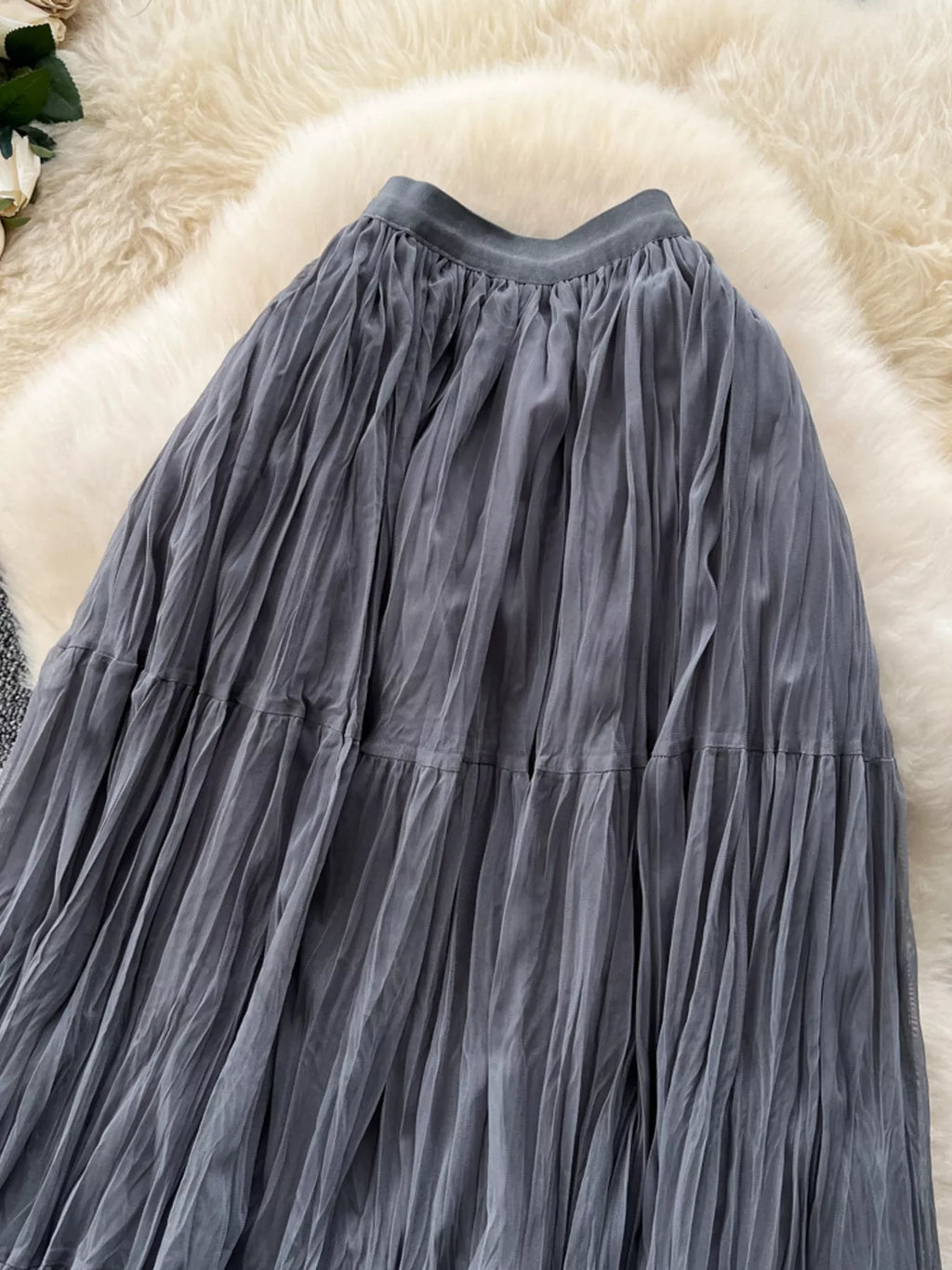 Tiered Tulle Skirt