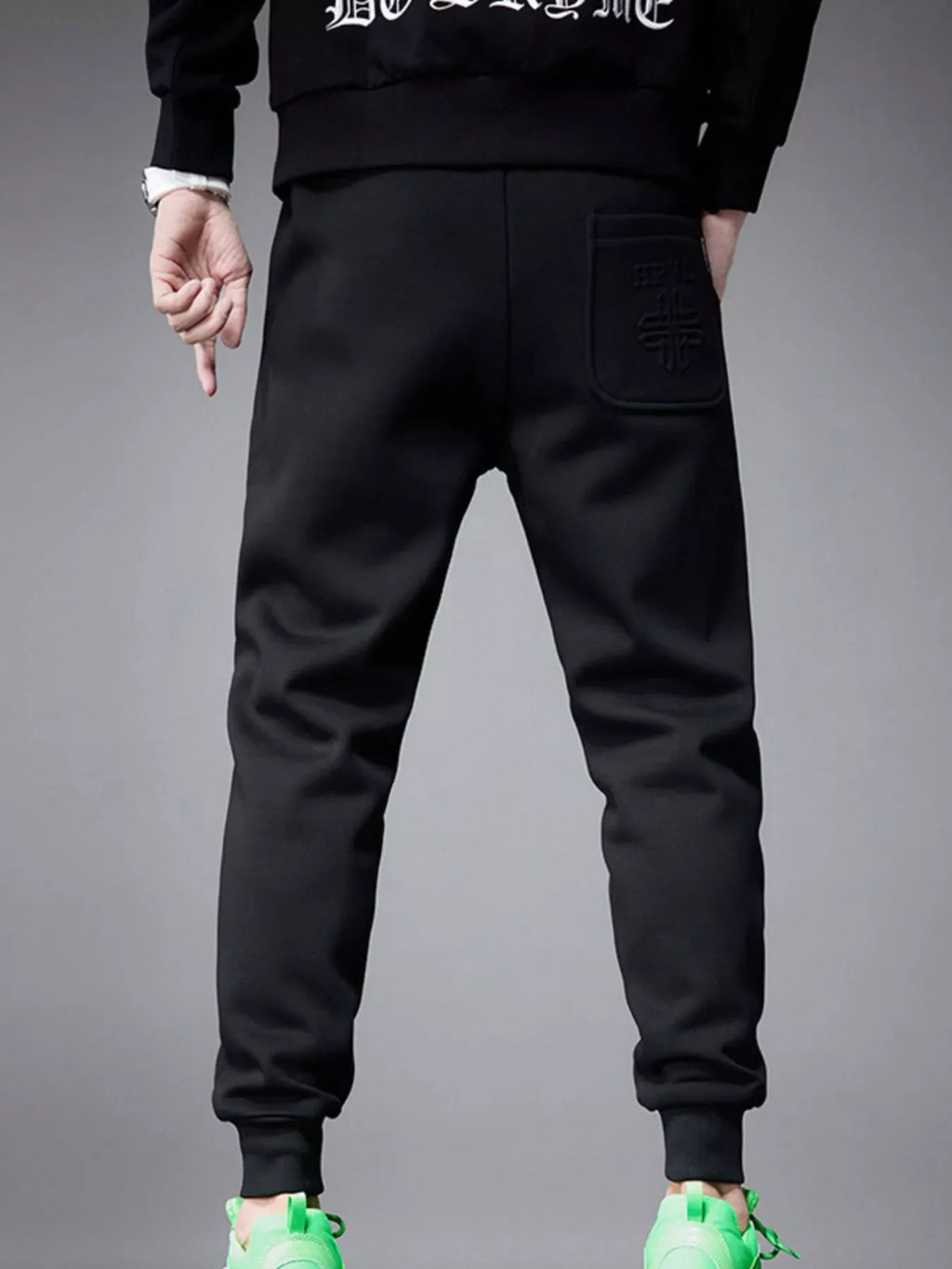 Men's Drawstring Joggers with Pockets