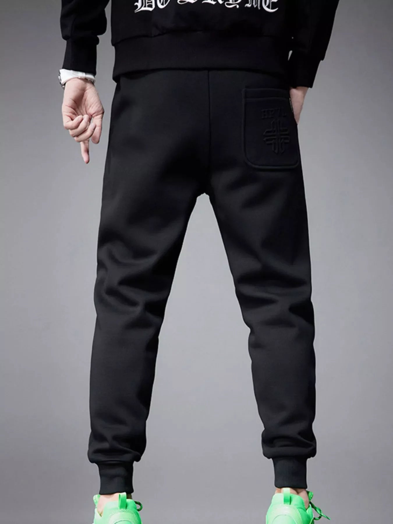 Men's Drawstring Joggers with Pockets