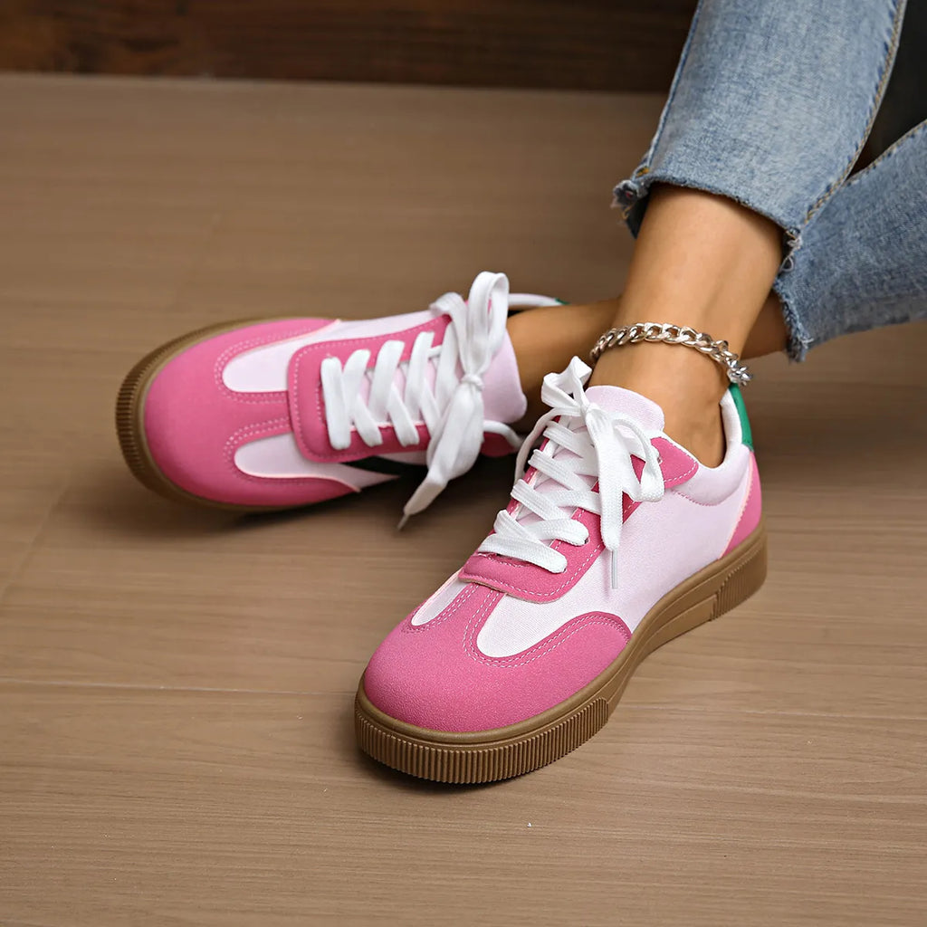 Lace Up Platform Sneakers