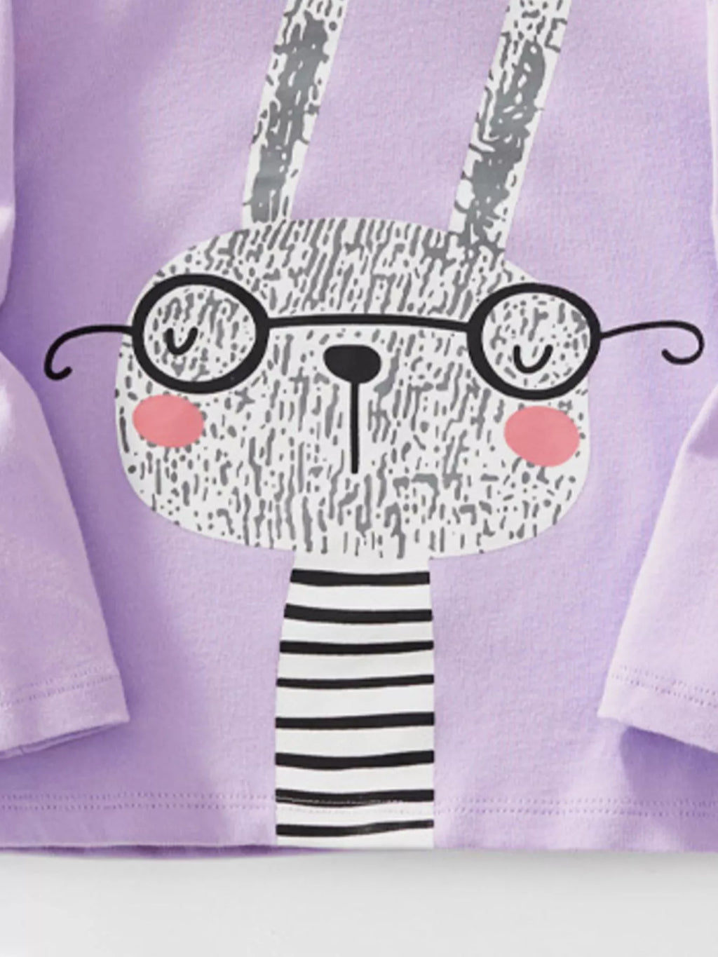 Children's Cartoon Rabbit Long Sleeve T-Shirt