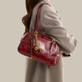 Vintage Style Leather Shoulder Bag