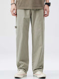 Men's Full Size Casual Loose Fit Straight Leg Pants Plus Size