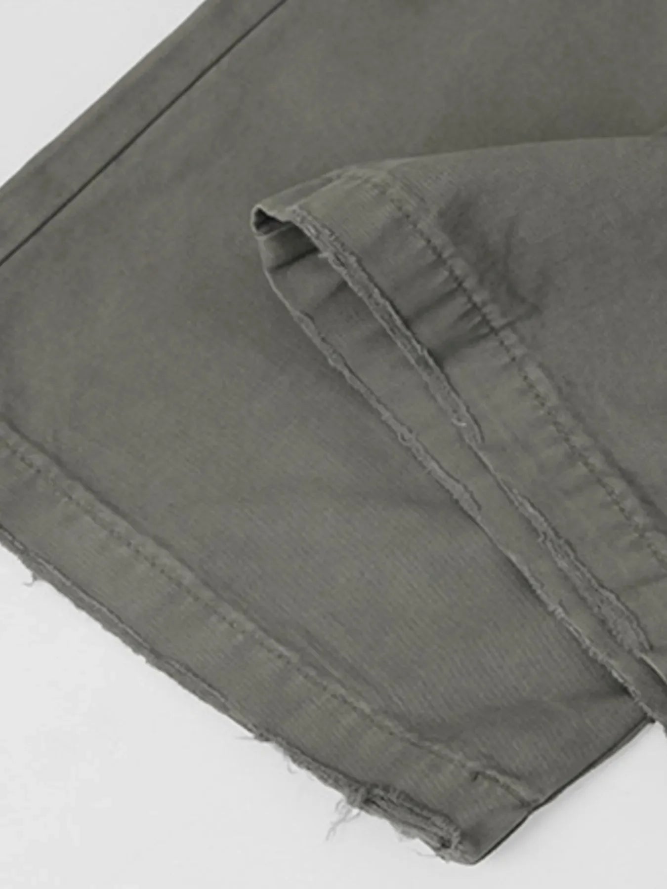 Men's Wide Leg Cargo Pants with Multi-Pockets