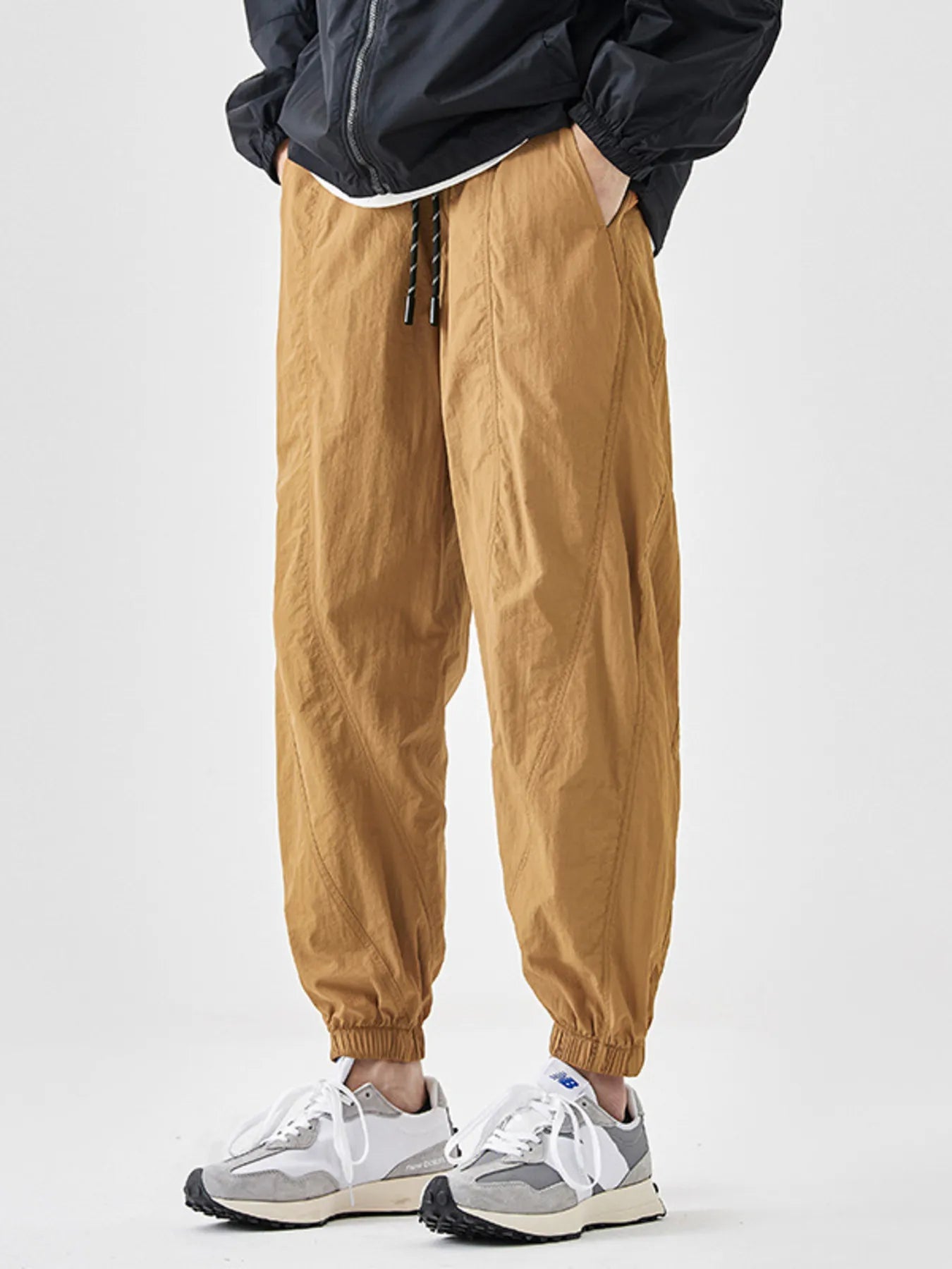 Men's Plus Size Drawstring Loose Fit Joggers