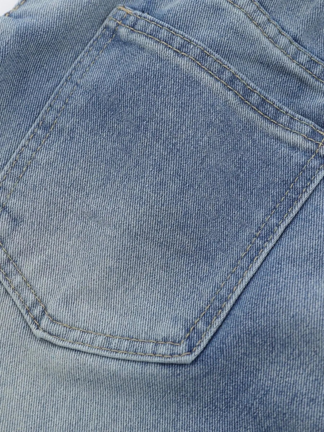Men's High-Waist Wide Leg Relaxed Fit Jeans
