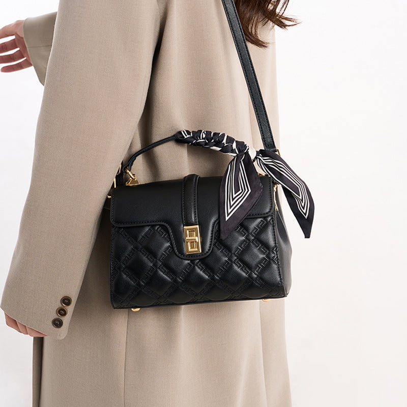 Quilted Leather Crossbody Bag