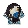 YC6312 Crane Hunter Kimono
