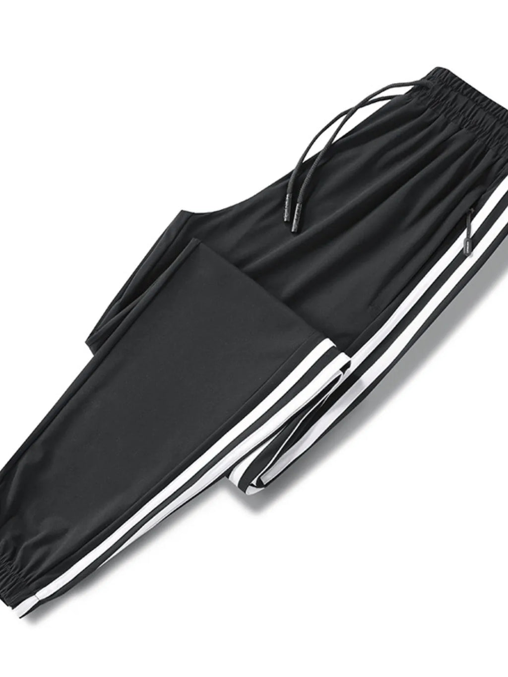 Men's Plus Size Side Striped Pants