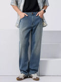 Men's Vintage Wash Loose Fit Jeans