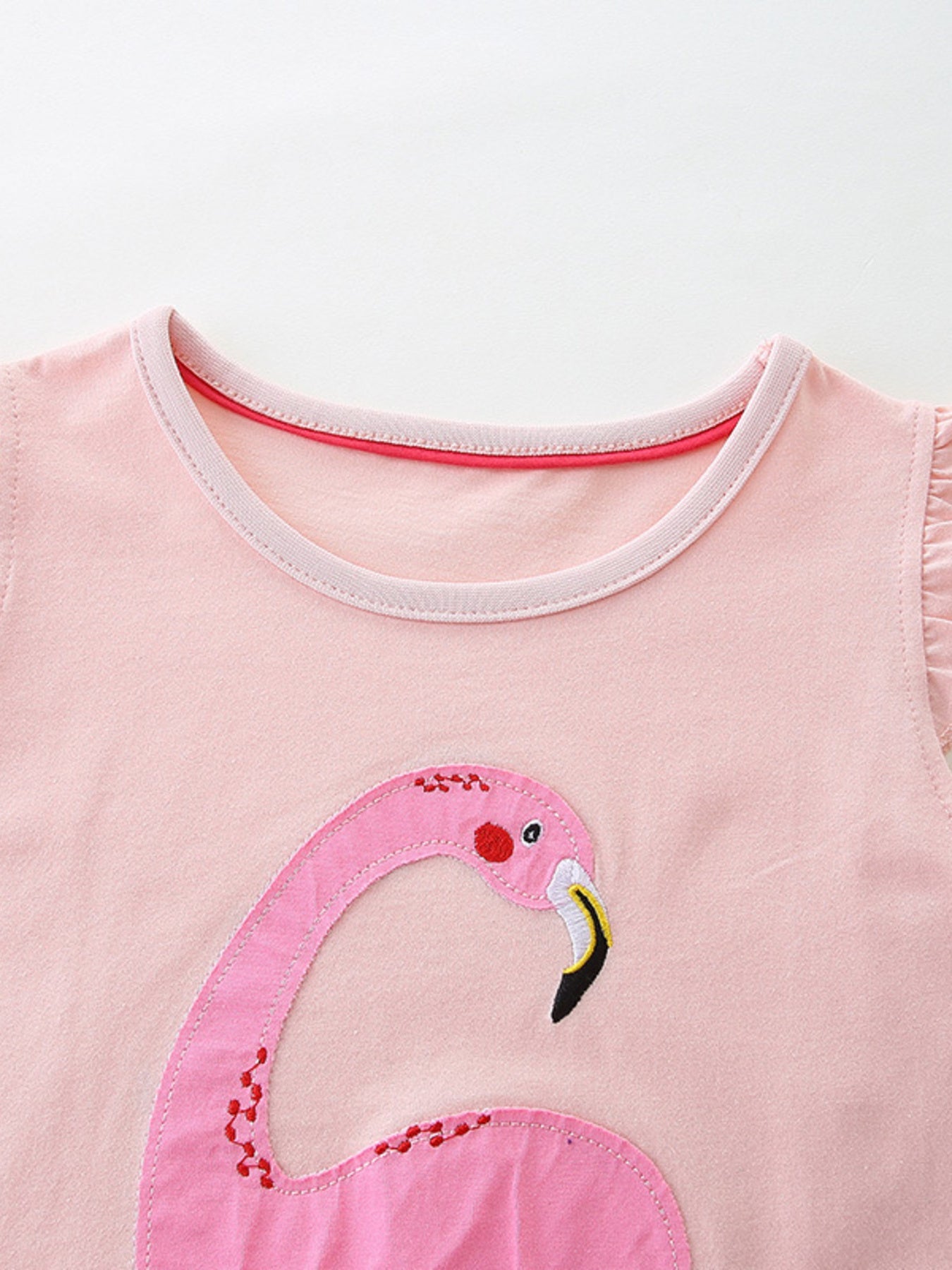 Children's Flamingo Ruffle Tulle Dress